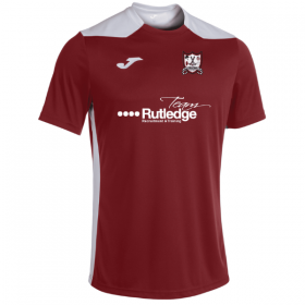 Armagh Hockey Club Championship 6 Mens Tee Shirt Burgundy/White